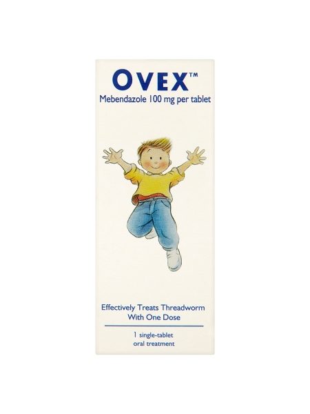 Ovex Single-Tablet Treatment For Threadworms